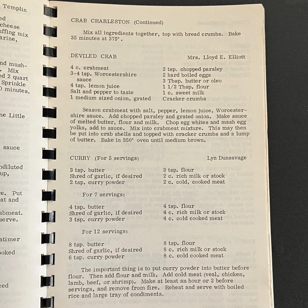 Dallas Community Cookbook Swiss Avenue District 1981 Spiral Bound Recipe Book